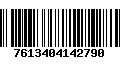 Código de Barras 7613404142790