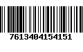 Código de Barras 7613404154151