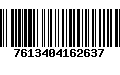 Código de Barras 7613404162637