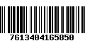 Código de Barras 7613404165850