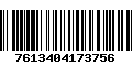 Código de Barras 7613404173756