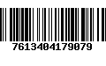 Código de Barras 7613404179079