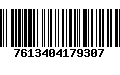 Código de Barras 7613404179307