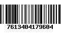 Código de Barras 7613404179604