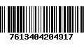 Código de Barras 7613404204917