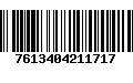 Código de Barras 7613404211717