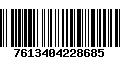 Código de Barras 7613404228685