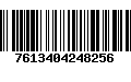 Código de Barras 7613404248256