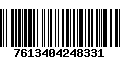 Código de Barras 7613404248331