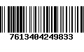 Código de Barras 7613404249833