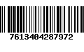 Código de Barras 7613404287972