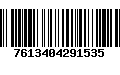 Código de Barras 7613404291535