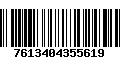 Código de Barras 7613404355619