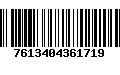 Código de Barras 7613404361719