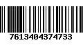 Código de Barras 7613404374733