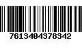 Código de Barras 7613404378342