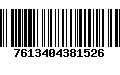 Código de Barras 7613404381526