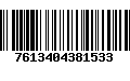 Código de Barras 7613404381533