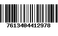 Código de Barras 7613404412978