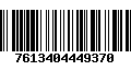 Código de Barras 7613404449370