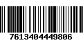 Código de Barras 7613404449806