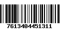 Código de Barras 7613404451311