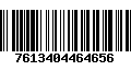 Código de Barras 7613404464656