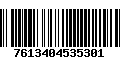 Código de Barras 7613404535301