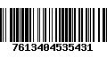 Código de Barras 7613404535431