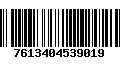 Código de Barras 7613404539019