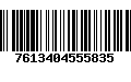 Código de Barras 7613404555835