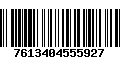 Código de Barras 7613404555927