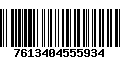 Código de Barras 7613404555934