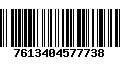 Código de Barras 7613404577738