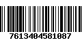 Código de Barras 7613404581087