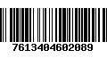 Código de Barras 7613404602089