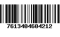 Código de Barras 7613404604212