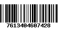 Código de Barras 7613404607428