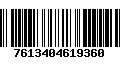 Código de Barras 7613404619360