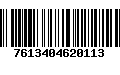 Código de Barras 7613404620113