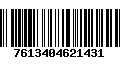 Código de Barras 7613404621431