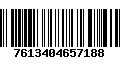 Código de Barras 7613404657188