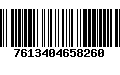 Código de Barras 7613404658260