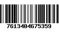 Código de Barras 7613404675359