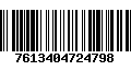 Código de Barras 7613404724798