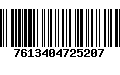 Código de Barras 7613404725207