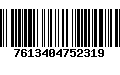 Código de Barras 7613404752319