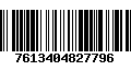 Código de Barras 7613404827796