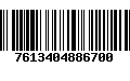 Código de Barras 7613404886700