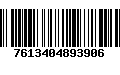 Código de Barras 7613404893906